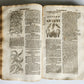 1696 HERBAL BOOK Theatrum botanicum antique ILLUSTRATED FOLIO 1200 woodcuts