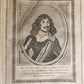 1663 EUROPEAN HISTORY ILLUSTRATED w/ OVER 80 ENGRAVINGS antique VELLUM FOLIO