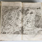 1663 EUROPEAN HISTORY ILLUSTRATED w/ OVER 80 ENGRAVINGS antique VELLUM FOLIO