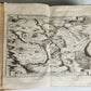 1663 EUROPEAN HISTORY ILLUSTRATED w/ OVER 80 ENGRAVINGS antique VELLUM FOLIO