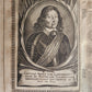 1663 EUROPEAN HISTORY ILLUSTRATED w/ OVER 80 ENGRAVINGS antique VELLUM FOLIO