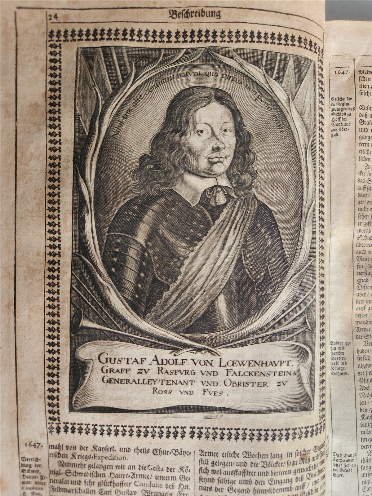 1663 EUROPEAN HISTORY ILLUSTRATED w/ OVER 80 ENGRAVINGS antique VELLUM FOLIO