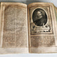 1663 EUROPEAN HISTORY ILLUSTRATED w/ OVER 80 ENGRAVINGS antique VELLUM FOLIO