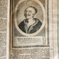1663 EUROPEAN HISTORY ILLUSTRATED w/ OVER 80 ENGRAVINGS antique VELLUM FOLIO