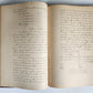 1893 TOBACCO FABRICATION COURSE antique FRENCH MANUSCRIPT COLLOTYPE illustrated