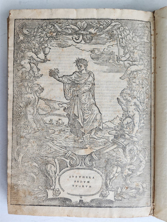 1557 LIVES of SAINTS ILLUSTRATED antique in ITALIAN scarce 16th CENTURY