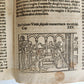 1557 LIVES of SAINTS ILLUSTRATED antique in ITALIAN scarce 16th CENTURY