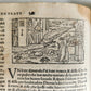 1557 LIVES of SAINTS ILLUSTRATED antique in ITALIAN scarce 16th CENTURY