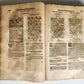 1588 HERBAL BOOK in GERMAN antique ILLUSTRATED Tabernaemontanus