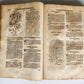 1588 HERBAL BOOK in GERMAN antique ILLUSTRATED Tabernaemontanus
