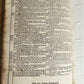 1736 SWISS LUTHER BIBLE antique PIGSKIN BOUND FOLIO w/ BRASS FITTINGS & CLASPS