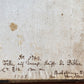 1736 SWISS LUTHER BIBLE antique PIGSKIN BOUND FOLIO w/ BRASS FITTINGS & CLASPS