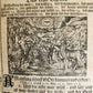 1720 BIBLE in GERMAN SWISS ILLUSTRATED antique FOLIO w/ BRASS FITTINGS