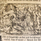 1720 BIBLE in GERMAN SWISS ILLUSTRATED antique FOLIO w/ BRASS FITTINGS