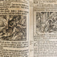 1720 BIBLE in GERMAN SWISS ILLUSTRATED antique FOLIO w/ BRASS FITTINGS