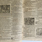 1720 BIBLE in GERMAN SWISS ILLUSTRATED antique FOLIO w/ BRASS FITTINGS