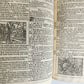 1720 BIBLE in GERMAN SWISS ILLUSTRATED antique FOLIO w/ BRASS FITTINGS