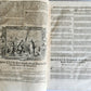 1733 ILLUSTRATED Christian Year Epistles & Gospels antique VELLUM FOLIO Prague