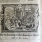 1733 ILLUSTRATED Christian Year Epistles & Gospels antique VELLUM FOLIO Prague