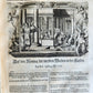 1733 ILLUSTRATED Christian Year Epistles & Gospels antique VELLUM FOLIO Prague