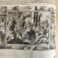 1733 ILLUSTRATED Christian Year Epistles & Gospels antique VELLUM FOLIO Prague