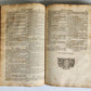 1772 BIBLE in GERMAN SWISS Zurich antique FOLIO w/ BRASS FITTINGS