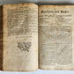 1772 BIBLE in GERMAN SWISS Zurich antique FOLIO w/ BRASS FITTINGS