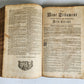 1772 BIBLE in GERMAN SWISS Zurich antique FOLIO w/ BRASS FITTINGS