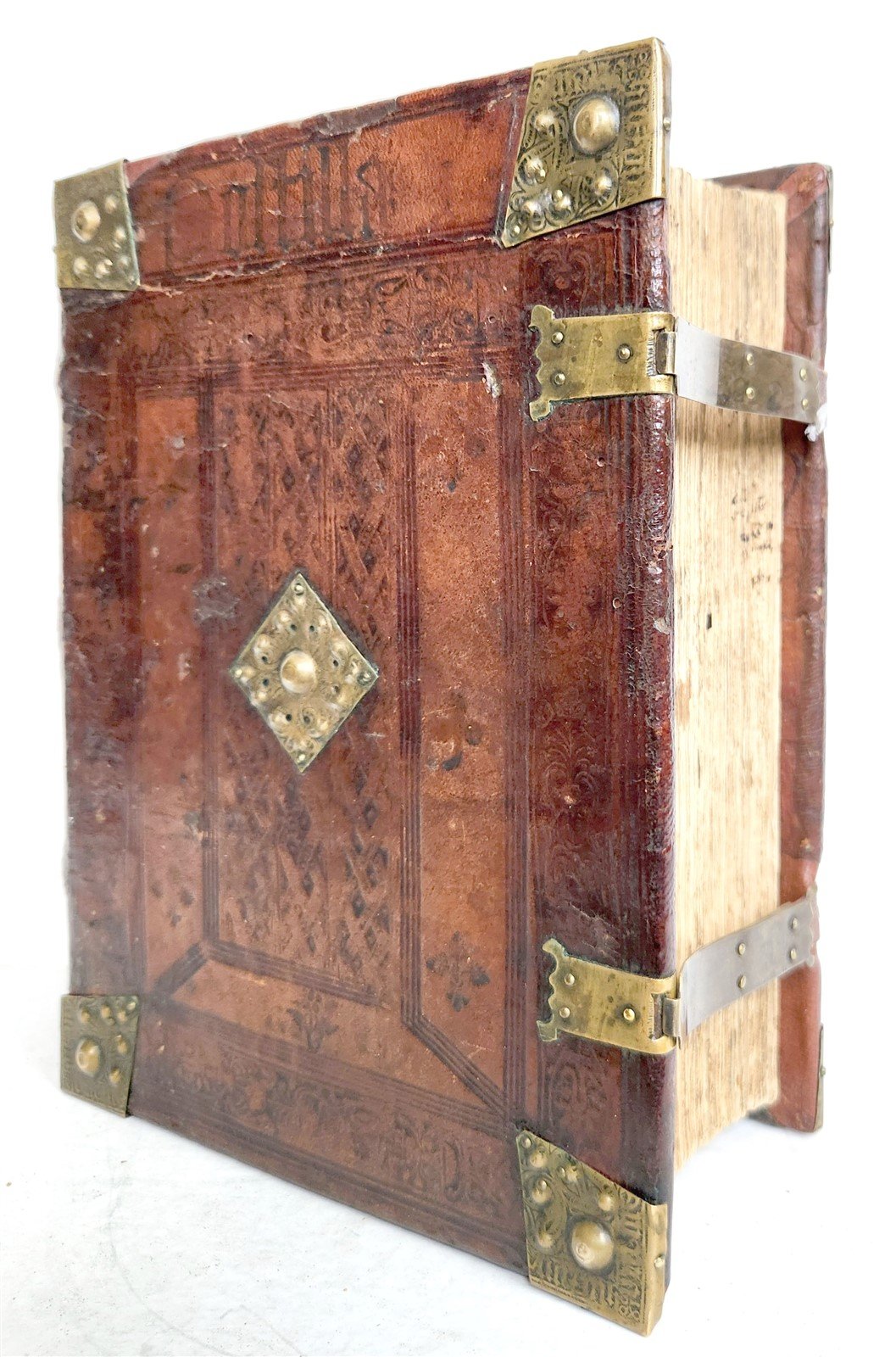 1514 POST-INCUNABULA ILLUSTRATED SWISS Basel antique Postilla maiores SCARCE