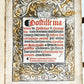 1514 POST-INCUNABULA ILLUSTRATED SWISS Basel antique Postilla maiores SCARCE