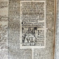 1514 POST-INCUNABULA ILLUSTRATED SWISS Basel antique Postilla maiores SCARCE