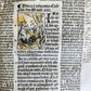 1514 POST-INCUNABULA ILLUSTRATED SWISS Basel antique Postilla maiores SCARCE