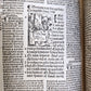 1514 POST-INCUNABULA ILLUSTRATED SWISS Basel antique Postilla maiores SCARCE