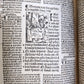 1514 POST-INCUNABULA ILLUSTRATED SWISS Basel antique Postilla maiores SCARCE