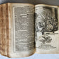 1704 BIBLE in GERMAN antique ILLUSTRATED