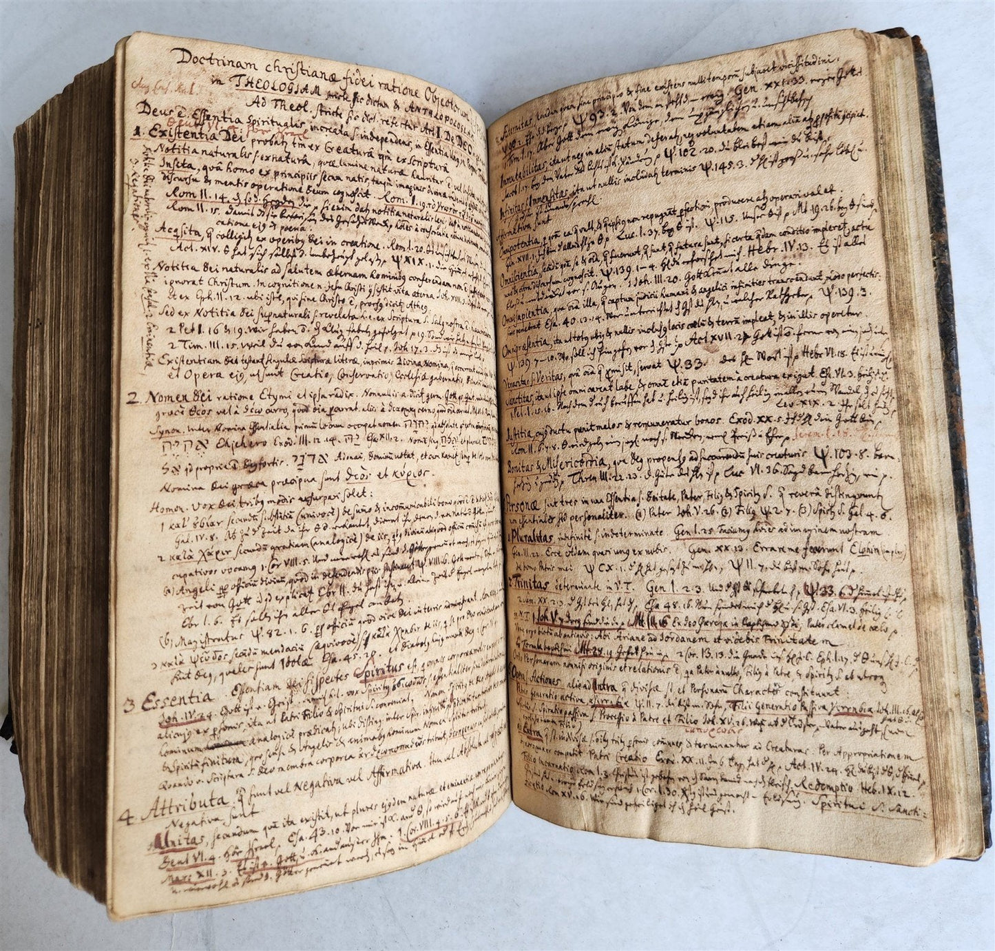 1704 BIBLE in GERMAN antique ILLUSTRATED