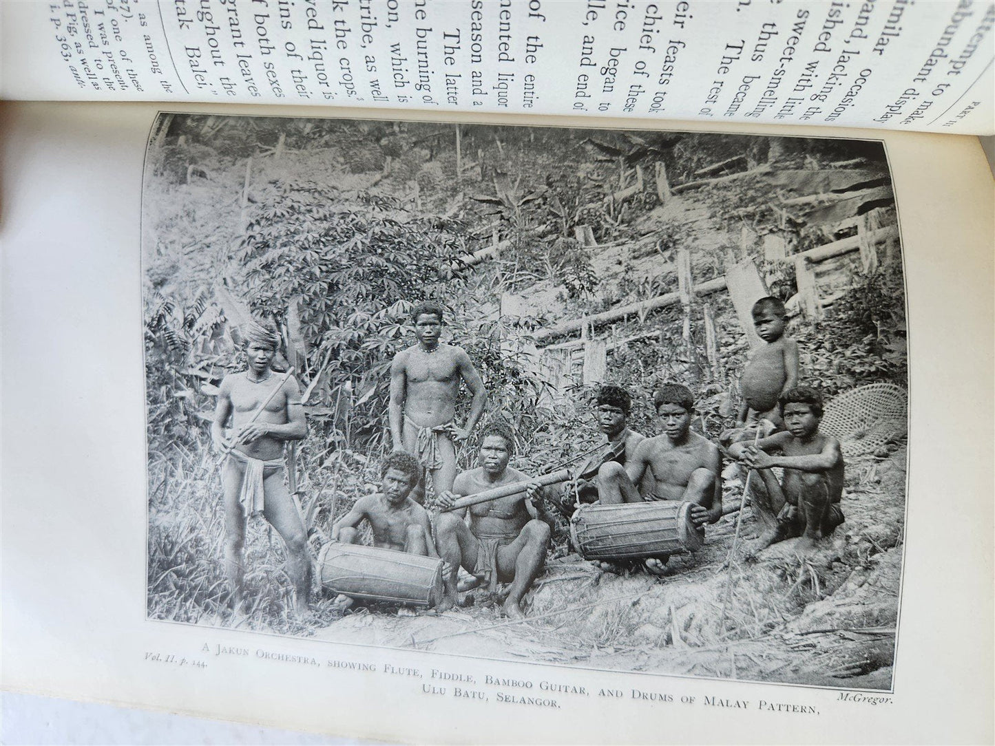 1906 PAGAN RACES of MALAY PENINSULA 2 VOLUMES antique ILLUSTRATED
