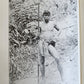1906 PAGAN RACES of MALAY PENINSULA 2 VOLUMES antique ILLUSTRATED