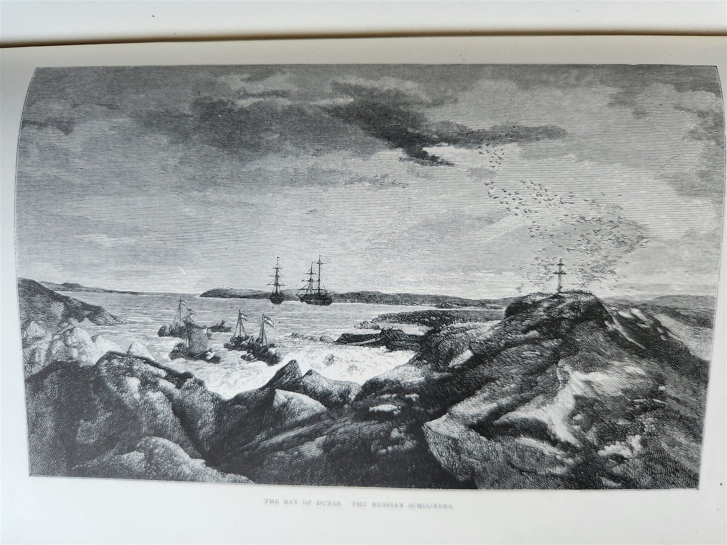 1876 NEW LANDS WITHIN ARCTIC CIRCLE 2 VOLS antique ILLUSTRATED Ship Tegetthoff