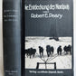 1910 DISCOVERY of NORTH POLE by ROBERT PEARY in GERMAN antique ILLUSTRATED