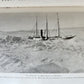 1907 NEAREST TO THE NORTH POLE by ROBERT PEARY in GERMAN antique ILLUSTRATED