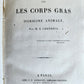1823 CHEMISTRY Recherches chimiques sur les corps gras d'origine animale SIGNED!