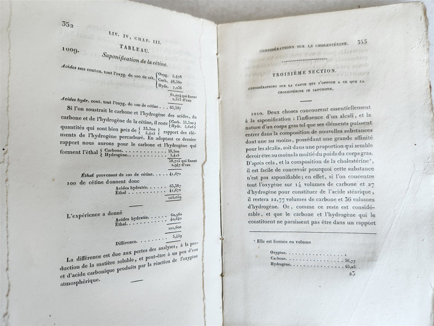 1823 CHEMISTRY Recherches chimiques sur les corps gras d'origine animale SIGNED!