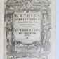 1550 ARISTOTLE L'ethica Tradotta in lingua vulgare antique ILLUSTRATED