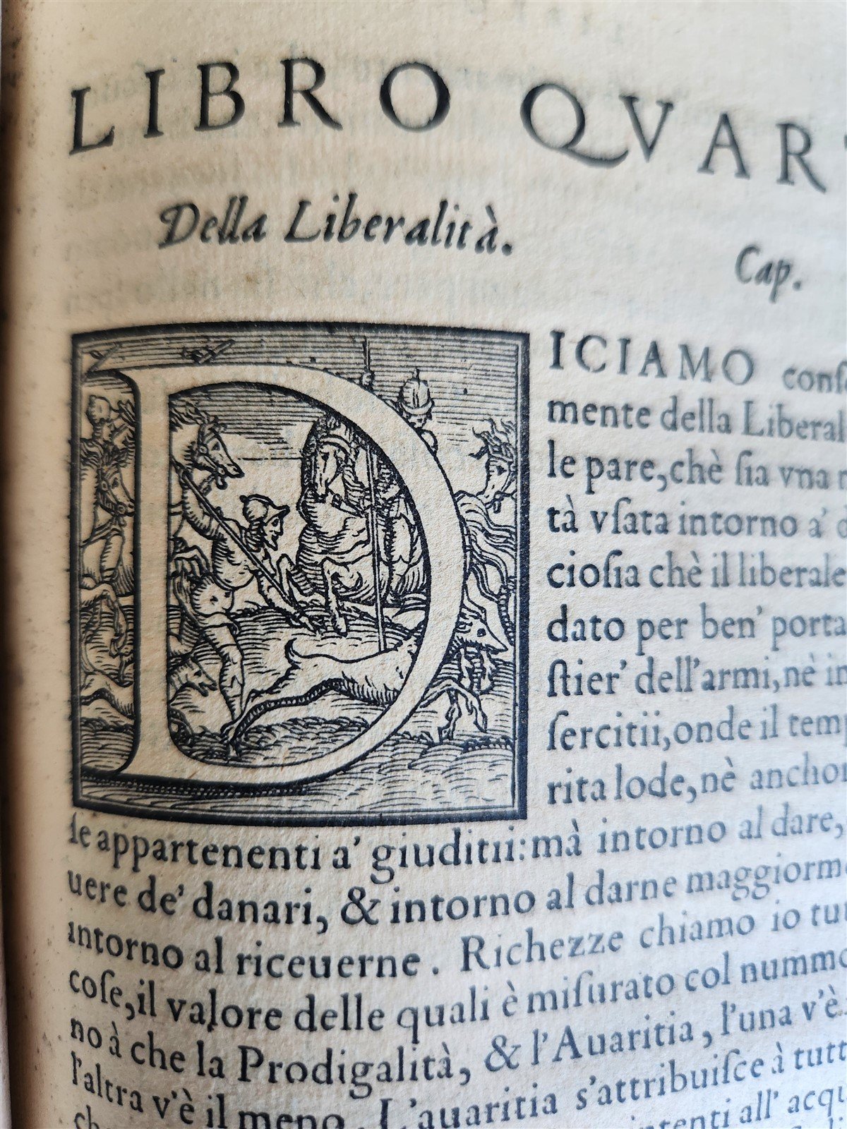 1550 ARISTOTLE L'ethica Tradotta in lingua vulgare antique ILLUSTRATED