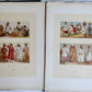 LE COSTUME by RACINET ILLUSTRATED AFRICA INDIA & TURKEY antique 24 PLATES