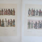 LE COSTUME by RACINET ILLUSTRATED AFRICA INDIA & TURKEY antique 24 PLATES