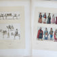 LE COSTUME by RACINET ILLUSTRATED AFRICA INDIA & TURKEY antique 24 PLATES