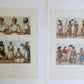 LE COSTUME by RACINET ILLUSTRATED AFRICA INDIA & TURKEY antique 24 PLATES