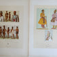 LE COSTUME by RACINET ILLUSTRATED AFRICA INDIA & TURKEY antique 24 PLATES